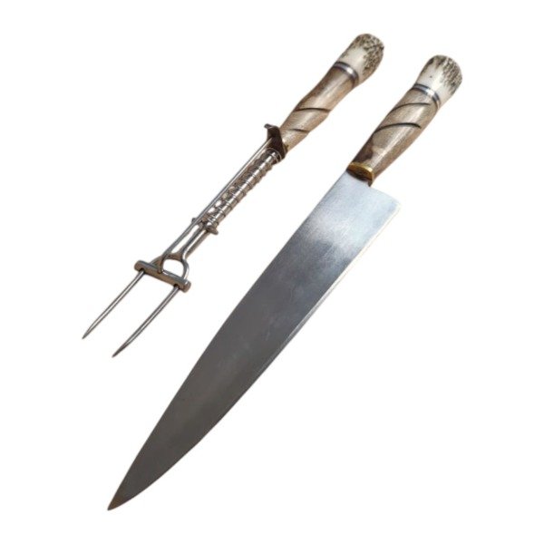 Producto - Set Cuchillo y Tenedor Expulsador