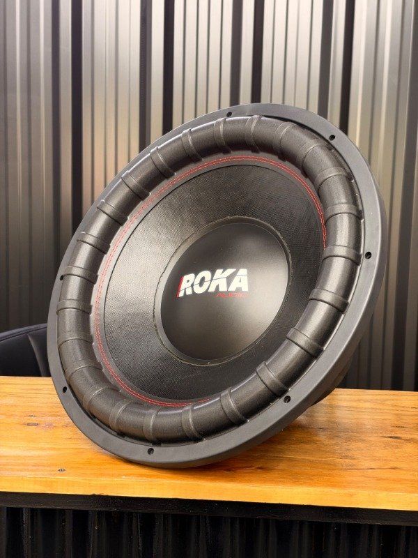Producto - SUBWOOFER ROKA S318 2000RMS 18 PULGADAS DOBLE BOBINA 2+2 - 5