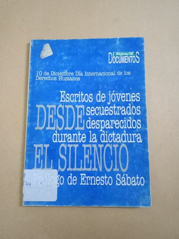 Producto - Desde el silencio escrito de jóvenes - Autores varios - Página 12 sin fechar