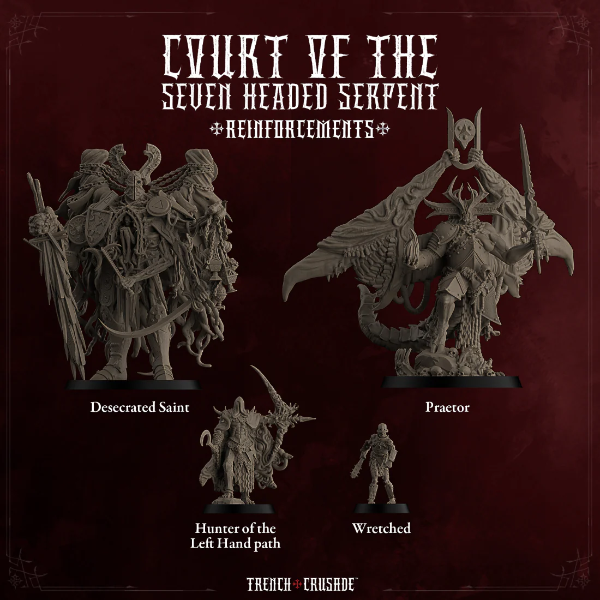 Producto - Trench Crusade - Court of the Seven Headed Serpent reinforcements