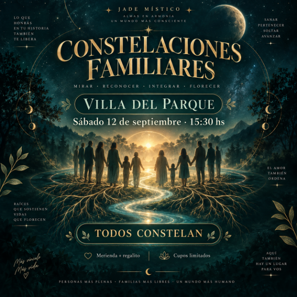 Producto - Constelaciones Familiares - Villa del Parque - 12 de septiembre