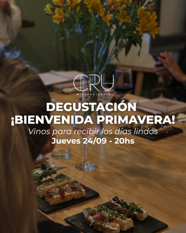 Producto - Degustación de vinos - Bienvenida primavera 24/9 - 0
