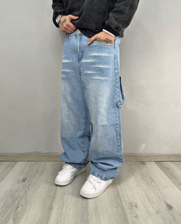 Producto - JEANS BAGGY CELESTE