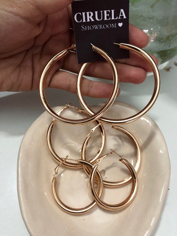 Producto - Argollas dorado