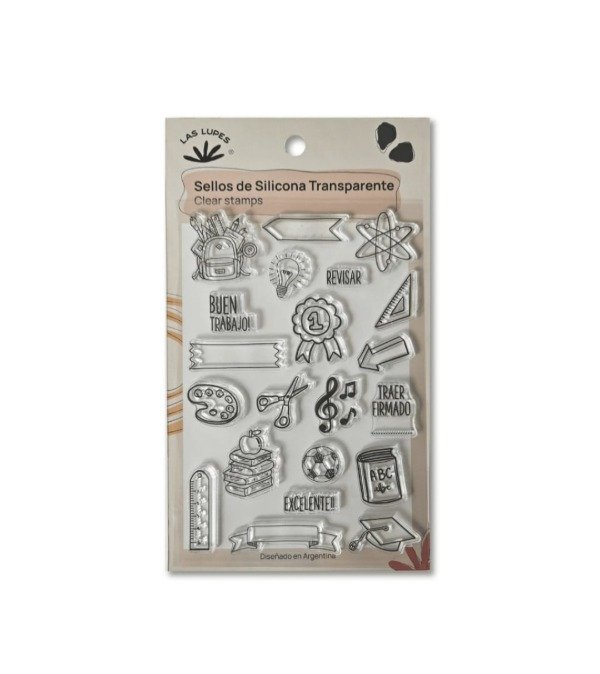 Producto - SELLO DE SILICONA ESCOLARES