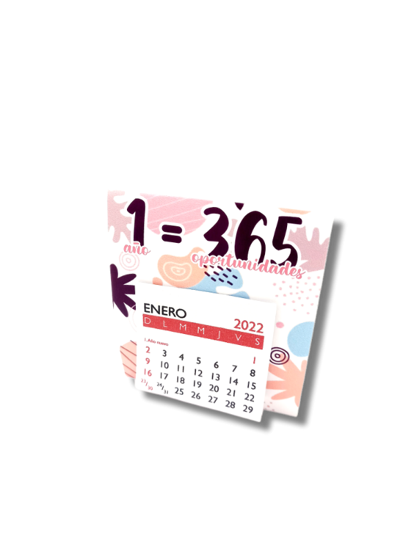 Producto - Pack x 24 calendario mini carpita 2026