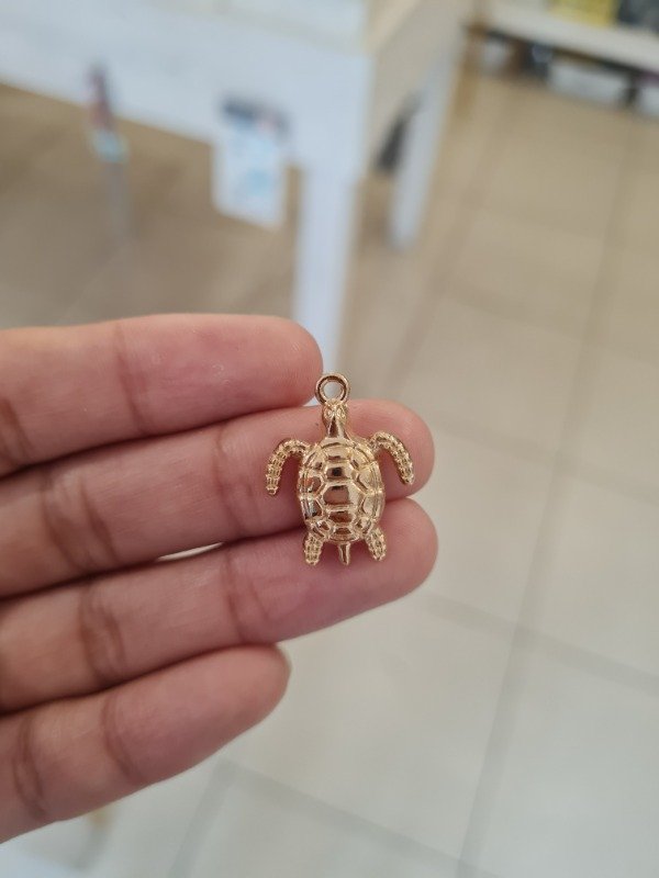 Producto - DIJE DORADO TORTUGA