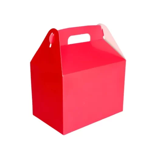 Producto - Cajita feliz x5un color rojo