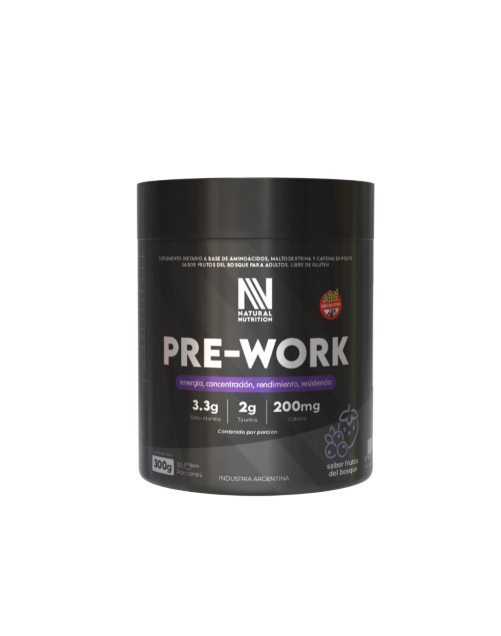Producto - Prework 300g - Frutos del Bosque