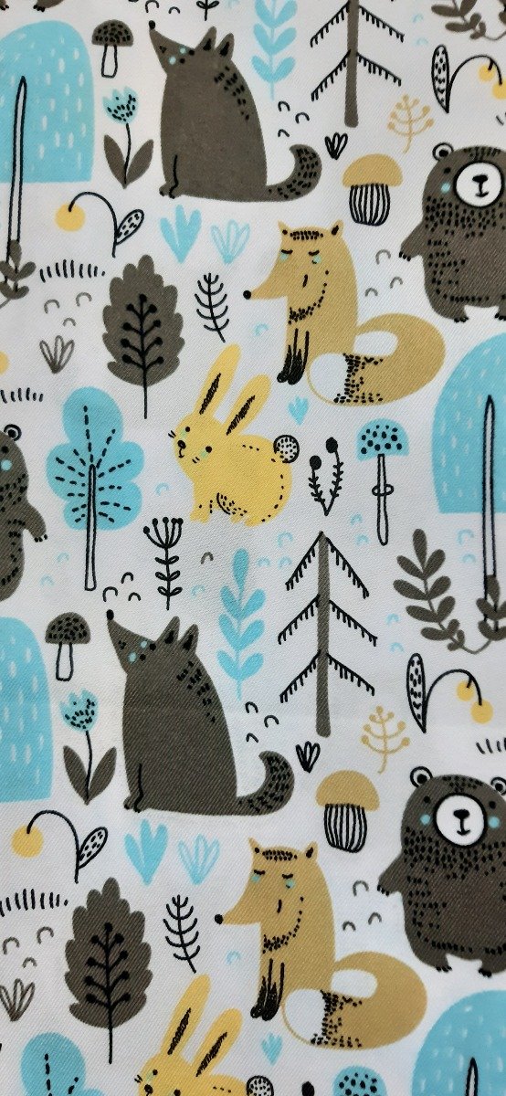 Producto - Neceser multiuso blanco con animales