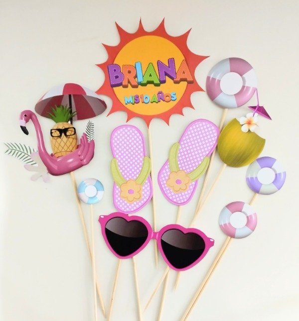 Producto - Topper pool party