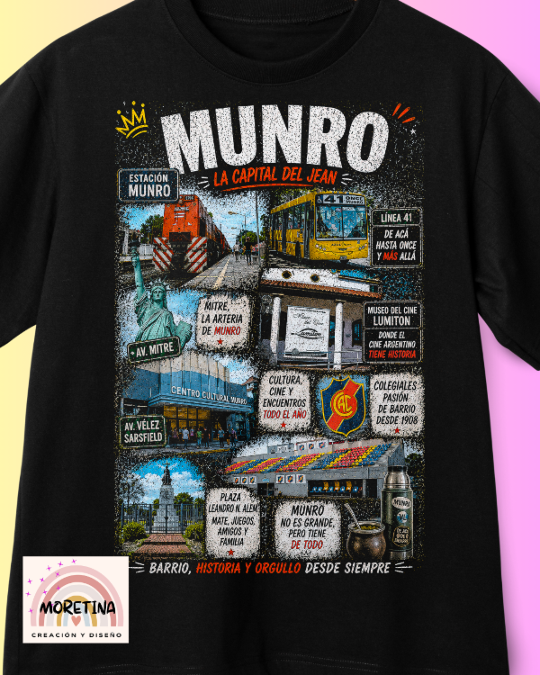 Producto - Remera de Munro