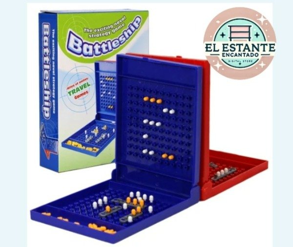 Producto - Juego de estrategia batalla naval en caja (20cm x 14 , 5x4)