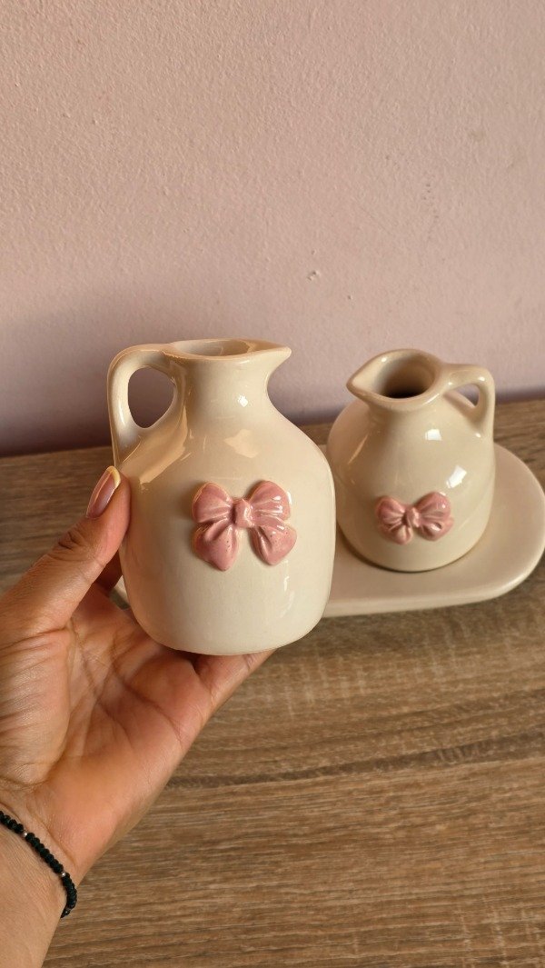 Producto - Aceiteras con base Moñitos