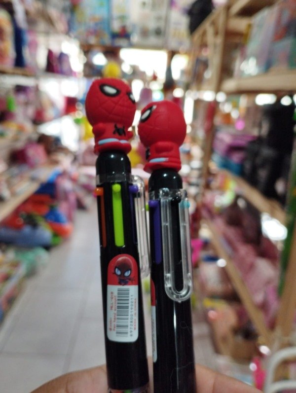 Producto - Lapicera Hombre Araña x 6 colores