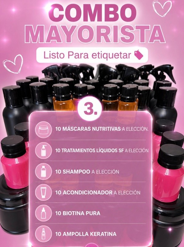 Producto - COMBO 3 MAYORISTA