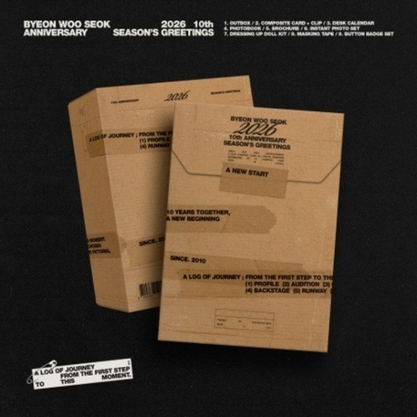 Producto - BYEON WOO SEOK - ANNIVERSARY 10TH 2026 SEASONS GREETINGS