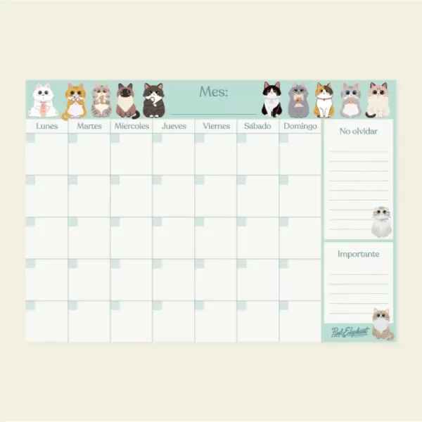 Producto - Planner 12 hojas