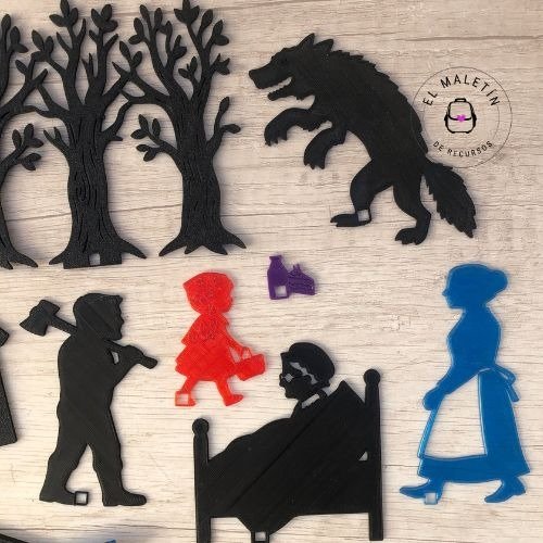 Producto - CAPERUCITA ROJA Teatro de Sombras