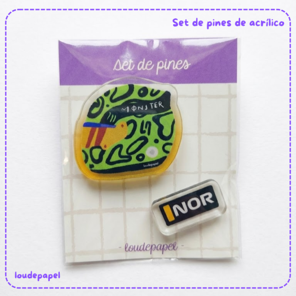 Producto - Lando Norris - Set de pines