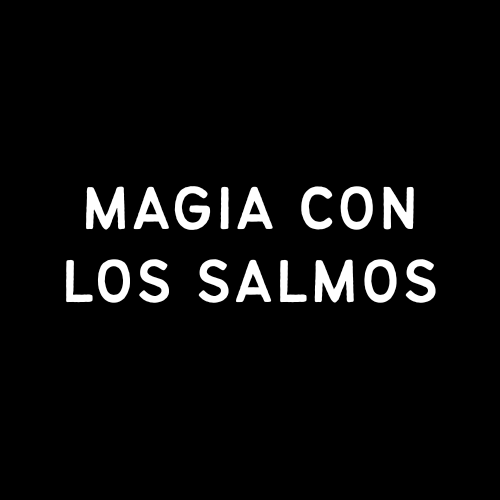 Producto - MAGIA CON LOS SALMOS