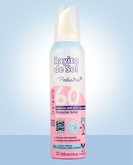 Producto - Protector Solar FPS 60 Mousse