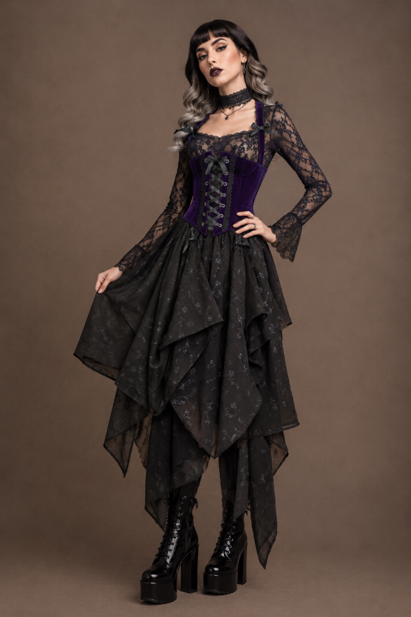 Producto - Corset chaleco underbust Violet - 2