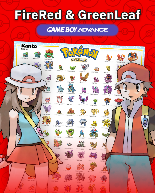 Producto - Combo x5 Posters Pokemon (a elección) - 5