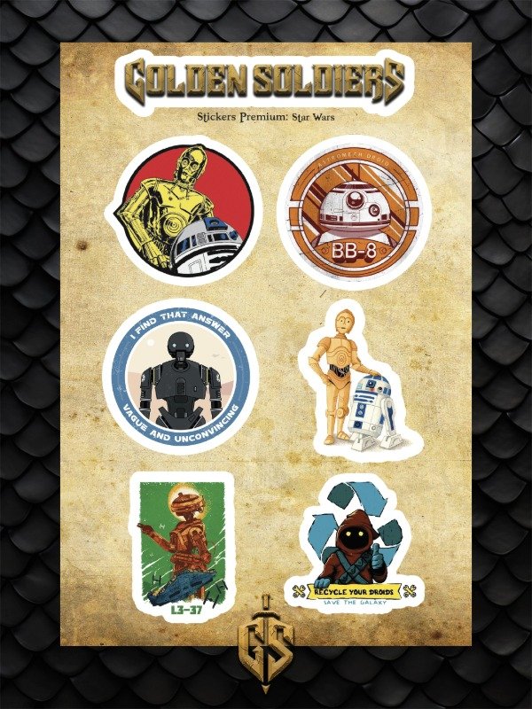 Producto - Stickers premium Star Wars Mod 4