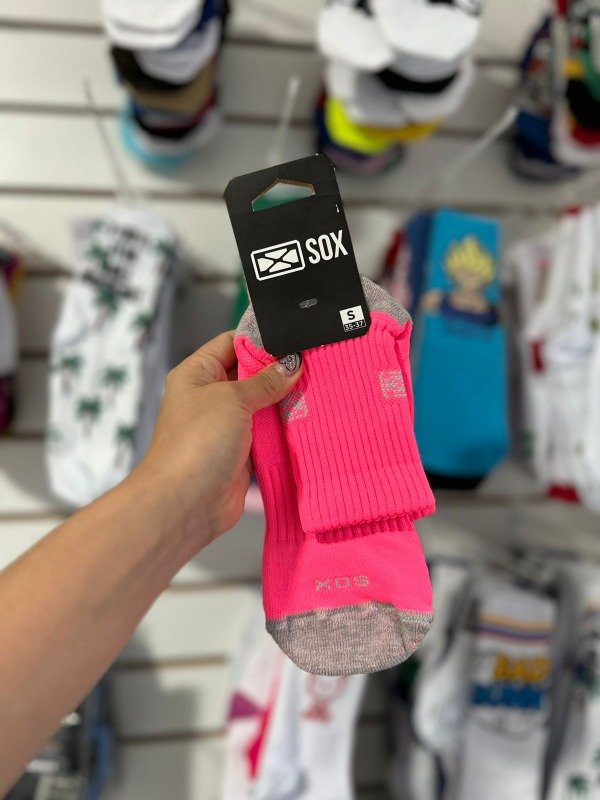 Producto - SOX antideslizantes rosas S