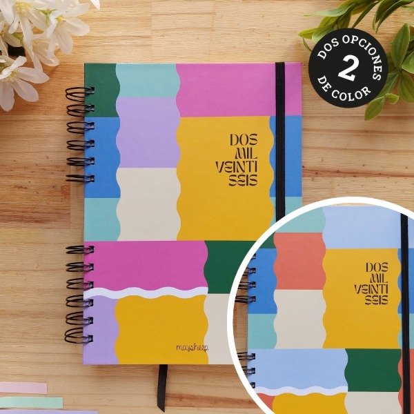 Producto - Agenda Estudiantil 2026 Rubber