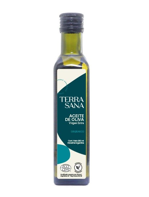 Producto - Aceite De Oliva Extra Virgen Orgánico (Env. Vidrio Osc) Terrasana 500ml