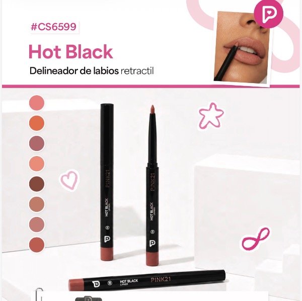 Producto - Hot black delineador retráctil - 1