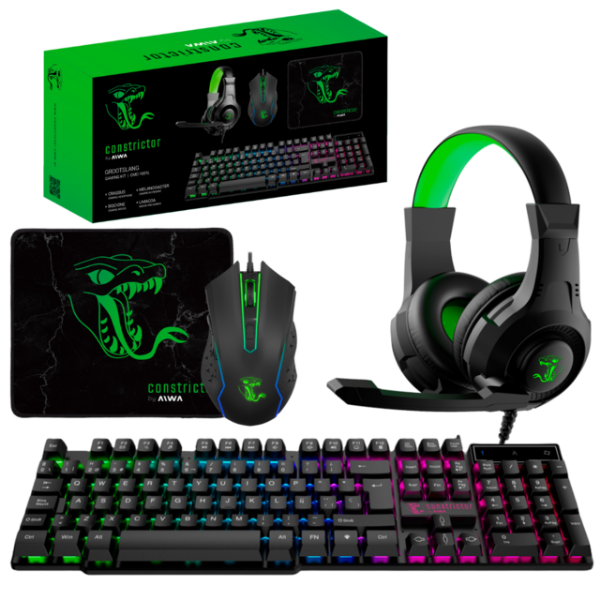 Producto - Combo Gamer Aiwa Constrictor Grootslang CMC-1001L