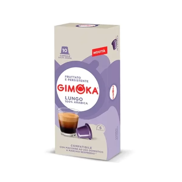 Producto - PACK POR 150 CAPSULAS GIMOKA NESPRESSO (15 cajas, sabores en la descripcion) - 5