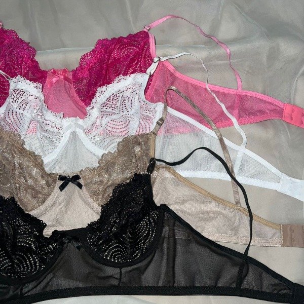 Producto - Bralete con aro de encaje y microtul