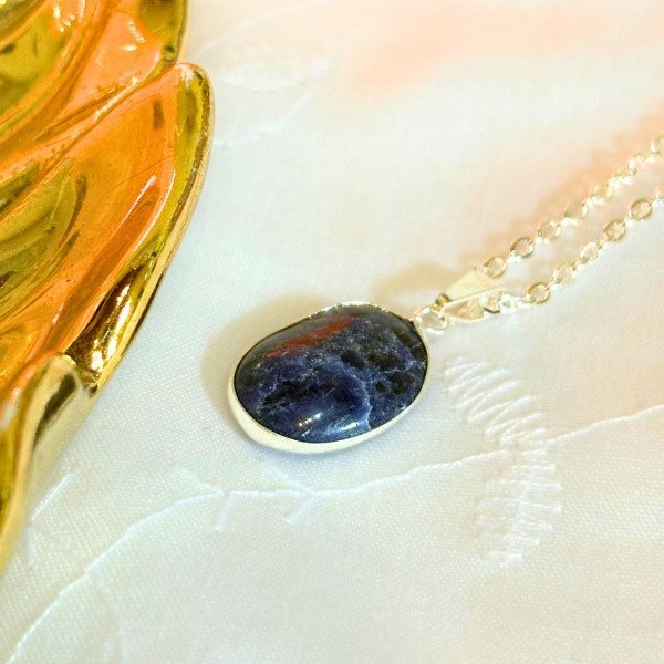 Producto - Collar Sodalita oval mini