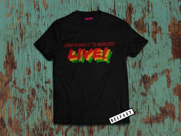 BOB MARLEY LIVE LOGO