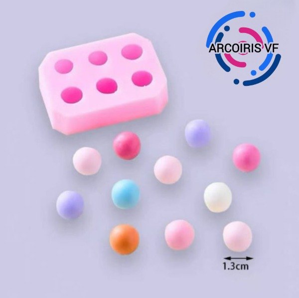 Producto - Molde 6 esferas lisas
