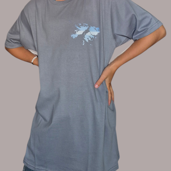 Producto - REMERA MALVINAS GRIS - 0