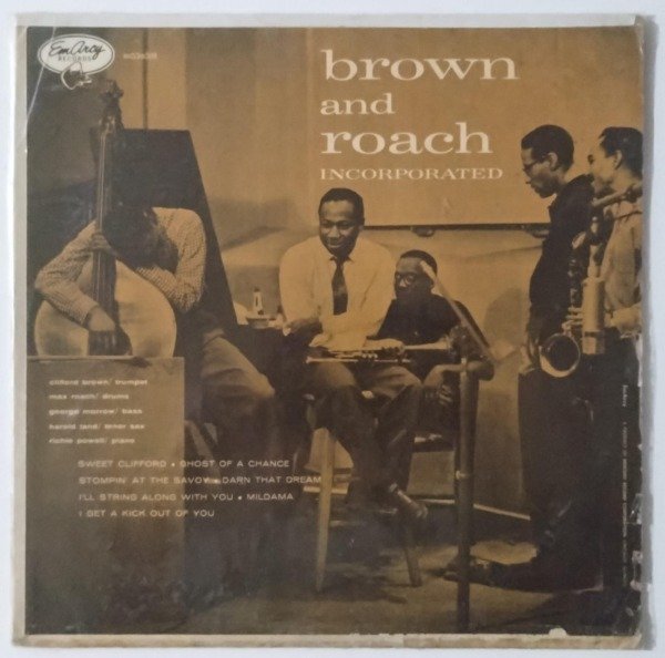 Producto - BROWN AND ROACH Incorporated Vinilo LP ARG 1955 Jazz Hard Bop