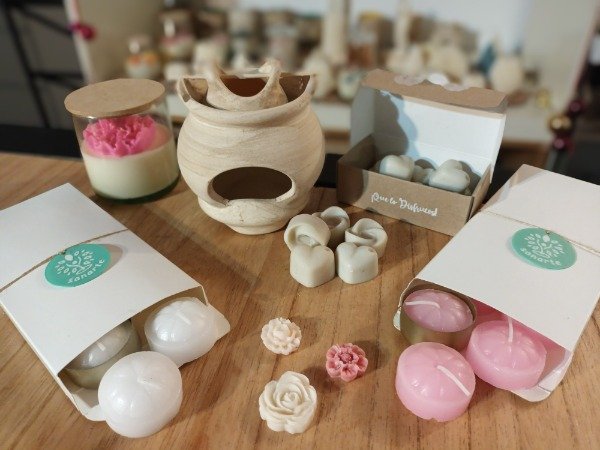 Producto - Combo hornito - velas de noche - bombones de soja