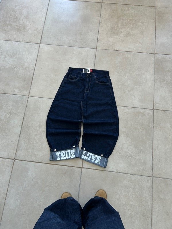 Producto - JEAN BAGGY RAW DENIM TRUE LOVE