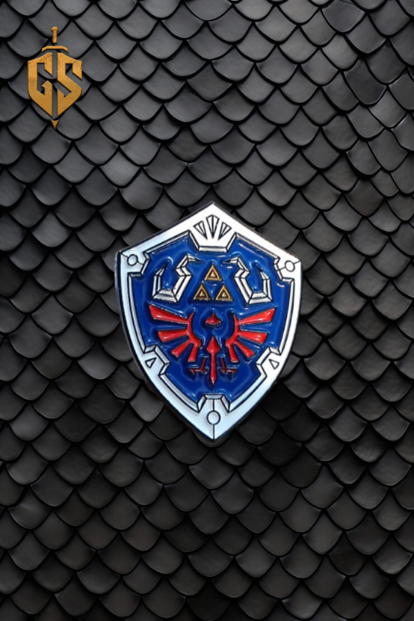 Producto - Pin de metal Escudo Hyliano - Legend of Zelda