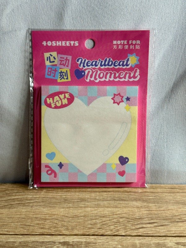 Producto - Notas Adhesivas Corazon Have Fun!