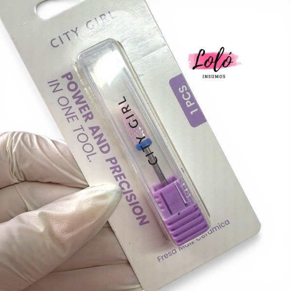 Producto - Fresa de Ceramica cinta azul - City Girl