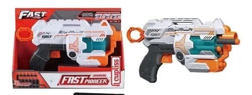 Producto - PISTOLA LANZA DARDOS MANUAL X12 - MH702