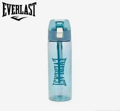 Producto - Botella Everlast de plastico con correa y sorbete 600 ml