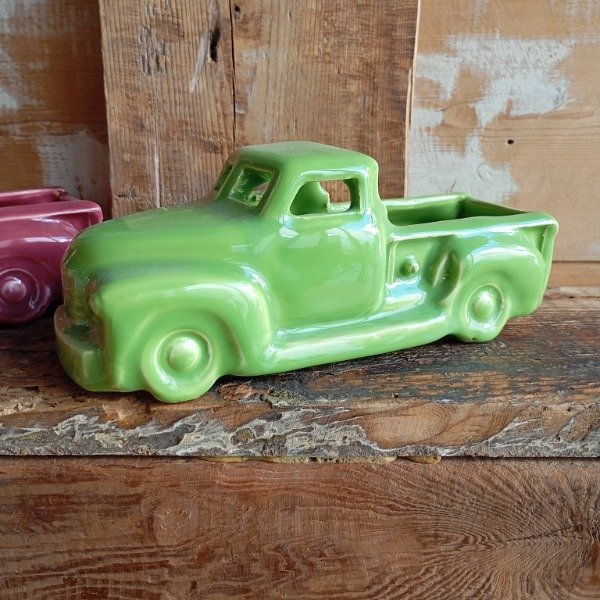 Producto - Maceta Camioneta del 50 Verde