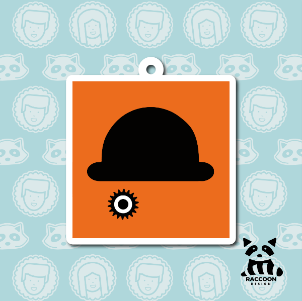 Producto - Llavero La Naranja Mecánica